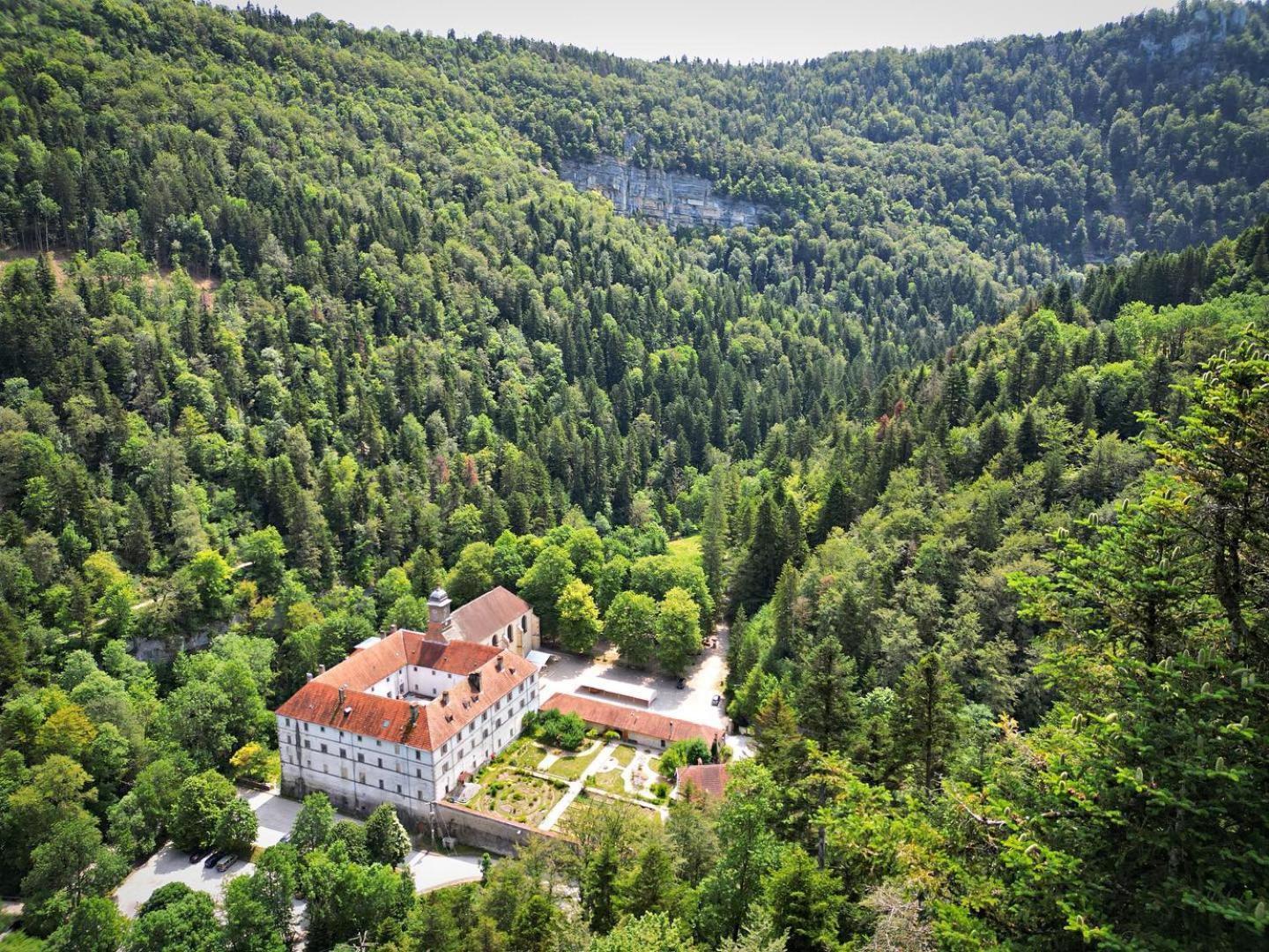 Hotel Monastere Du Val De Consolation Exterior foto